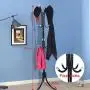 High-Grade Carbon Steel Pipe Tree Coat Rack Stand, 8 Hooks - Super Easy Assembly NO Tools Required - Hallway/Entryway Coat Hanger Stand for Clothes, Suits, Accessories High-Grade Carbon Steel Pipe Tree Coat Rack Stand, 8 Hooks - Super Easy Assembly NO Tools Required - Hallway/Entryway Coat Hanger Stand for Clothes, Suits, Accessories