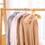 HJYPYJ Magic Hanger,Non-Slip Multifunctional Hangers,Curved Not Wrinkled Not Easily Deformed Space-Saving Organizer Hangers,Random Color Hook Design on Both Sides/Random Color / 40x17cm