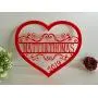 Personalized Valentine Wreath Door Hanger Sign Couples Names Wedding Gift Laser Cut Heart Love Decor Wall Hanging Monogrammed Signs Valentines Day Centerpiece Custom Family Name Established Year Personalized Valentine Wreath Door Hanger Sign Couples Names Wedding Gift Laser Cut Heart Love Decor Wall Hanging Monogrammed Signs Valentines Day Centerpiece Custom Family Name Established Year