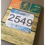 Race Medal Holder and Bib Hanger/Athletic Medal Hanger - SWIM BIKE RUN. Wood Wall Mounted Medal Organizer with Pocket to Display Race Bib. CUSTOMIZATION Available