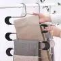 HJYPYJ Magic Hanger,Type s Multifunction Magical Hangers,Abs + Stainless Steel Non-Slip Trouser Hangers,Space-Saving Organizer Hangers, Free Assembly/White / 10 pcs HJYPYJ Magic Hanger,Type s Multifunction Magical Hangers,Abs + Stainless Steel Non-Slip Trouser Hangers,Space-Saving Organizer Hangers, Free Assembly/White / 10 pcs
