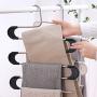 HJYPYJ Magic Clothes Hanger, Anti-Skid Detachable Trouser Hangers, Portable Space Saving Hanger Organiser/Pink / 15 Pcs