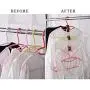 Non-Slip Velet Clothes Hangers -10 Pack - with 5pcs Connector Hooks and 10pcs Clips - Hold Up-To 10 Lbs - for Suit Dress Pants Tie Belt Scarf Non-Slip Velet Clothes Hangers -10 Pack - with 5pcs Connector Hooks and 10pcs Clips - Hold Up-To 10 Lbs - for Suit Dress Pants Tie Belt Scarf