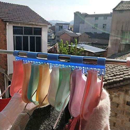 Multifunctional lazy socks plastic clip clothes hanger clothes