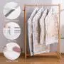 TAILI Hanging Vacuum Space Saver Bags for Clothes, Set of 4 Long 53x27.6 inches Vacuum Seal Storage Compression Bags for Suits, Dress Coats or Jackets, No Pump Needed TAILI Hanging Vacuum Space Saver Bags for Clothes, Set of 4 Long 53x27.6 inches Vacuum Seal Storage Compression Bags for Suits, Dress Coats or Jackets, No Pump Needed