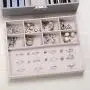 goldwheat Two-Layer Leather Jewelry Boxes Watch Case Earring Organizer Jewelry Display Storage Box goldwheat Two-Layer Leather Jewelry Boxes Watch Case Earring Organizer Jewelry Display Storage Box