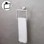 Bath Towel Holder SUS304 Stainless Steel Towel Hanger Towel Ring for Bathroom Lavatory Wall Mount Contemporary Style, Brushed Finish