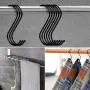 Remzly 30 Pack S Hooks for Hanging 3.5 Inch | Heavy Duty Carbon Steel Hangers for Kitchen Utensils, Plants, Pot, Pan, Cups, Towels – Black Remzly 30 Pack S Hooks for Hanging 3.5 Inch | Heavy Duty Carbon Steel Hangers for Kitchen Utensils, Plants, Pot, Pan, Cups, Towels – Black