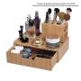 MobileVision Bamboo Makeup Drawer Organizer, Cosmetics Storage Box, Break Resistant Display Case and Drawer MobileVision Bamboo Makeup Drawer Organizer, Cosmetics Storage Box, Break Resistant Display Case and Drawer