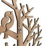 Jewelry Display Holder, JUSTDOLIFE Jewelry Holder Stand Wooden DIY Tree Shape Necklace Stand Bracelet Hanger
