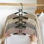 KYCPTNFJ Multi-Layer Anti-Slip Clothes Hangers Save Space 5 in 1 Metal Laundry Rack Storage for Shirt Sweater Suit Dress Coat KYCPTNFJ Multi-Layer Anti-Slip Clothes Hangers Save Space 5 in 1 Metal Laundry Rack Storage for Shirt Sweater Suit Dress Coat