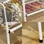 Angels home Creative White Coat Rack Drop Subway Art Hanger Simple Modern Clothes Rack Bedroom Living Room Floor Hanger Angels home Creative White Coat Rack Drop Subway Art Hanger Simple Modern Clothes Rack Bedroom Living Room Floor Hanger