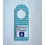 Custom Handmade Nursing/Pumping Do Not Disturb Door Sign/Hanger : Privacy Please