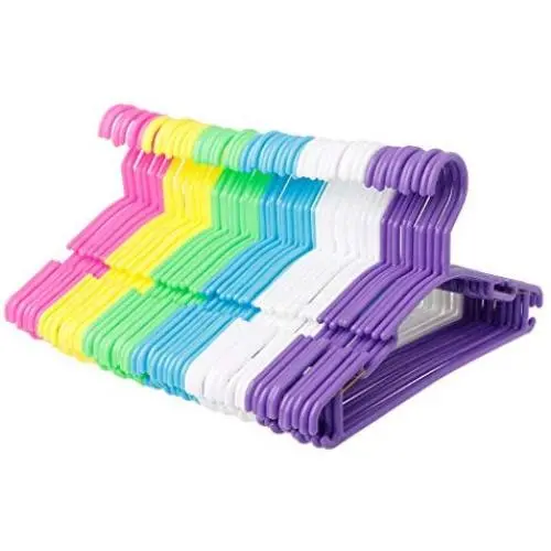Non Slip Plastic Kids Notched Hangers Coat Child Baby Clothes 10 Pack Hangers Non Slip Plastic Kids Notched Hangers Coat Child Baby Clothes 10 Pack Hangers
