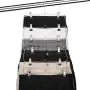 USTECH 6 Tier Skirt Pants Hanger Chrome Metal Organizer (5 Pack) USTECH 6 Tier Skirt Pants Hanger Chrome Metal Organizer (5 Pack)