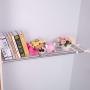 Hershii Tension Shelf Expandable Rod Closet System Heavy Duty Clothes Hanger Adjustable DIY Storage Organizer Shoe Rack