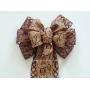 Harvest Owl Wreath Bow Brown Owl Bow Bronze Harvest Fall Wreath Bow Thanksgiving Wreath Bow Fall Autumn Door Hanger Bow Owl Wreath Door Bow