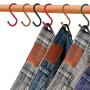 S Hooks, 4 Pack S Shaped Hooks Stainless Steel Solid Bold Handmade Weaved Hangers Hanging Hooks for Kitchen, Closet, Bathroom, Garden, Office, Outdoor (Small 2.4'', B) S Hooks, 4 Pack S Shaped Hooks Stainless Steel Solid Bold Handmade Weaved Hangers Hanging Hooks for Kitchen, Closet, Bathroom, Garden, Office, Outdoor (Small 2.4'', B)