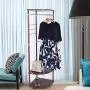 Littay Creative Hanger Multifunctional Coat Rack Floor Indoor Clothes Rack