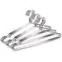 Jetdio 17.7& Stainless Steel Strong Metal Wire Hangers Clothes Hangers, Coat Hanger, Standard Suit Hangers, Ideal for Everyday Use, 30 Pack Jetdio 17.7& Stainless Steel Strong Metal Wire Hangers Clothes Hangers, Coat Hanger, Standard Suit Hangers, Ideal for Everyday Use, 30 Pack