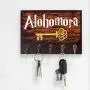 getDigital Alohomora Key Rack | Magical Home & Office Decor Key Holder with 5 Metal Hooks | Also Suitable as a Hanger for Clothes, Bags or Dog Leashes getDigital Alohomora Key Rack | Magical Home & Office Decor Key Holder with 5 Metal Hooks | Also Suitable as a Hanger for Clothes, Bags or Dog Leashes