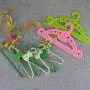 JUSTDOLIFE 25PCS Doll Cloth Hanger Creative Cute Doll Accessories Doll Outfit Hanger for Christmas