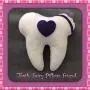 Tooth Fairy Pillow and Tooth Fairy Door Hanger Felt or So Soft Fleece Plush with tooth/money pocket Tooth Fairy Pillow and Tooth Fairy Door Hanger Felt or So Soft Fleece Plush with tooth/money pocket
