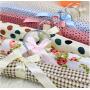 5pcs Random Color Satin Padded Luxury Wooden Hangers Clothes Garment Hanger Hook Anti-Slip Multifunction Home Storage Hangers Drying Rack
