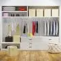 Neaterize Storage Cubes - Set of 6 Storage Bins | Features Dual Fabric Handles | Cube Storage Bins | Foldable Closet Organizers and Storage | Fabric Storage Boxes for Home, Office (Baige) Neaterize Storage Cubes - Set of 6 Storage Bins | Features Dual Fabric Handles | Cube Storage Bins | Foldable Closet Organizers and Storage | Fabric Storage Boxes for Home, Office (Baige)
