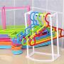 Riverlily Clothes Hanger Storage Rack Stand Holder Coat Stacker Plastic Laundry Room Closet Organizer