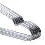 CFZC Metal Wire Hangers 20 Pack Strong Stainless Steel Hangers with Clothes Pins - 4mm Diameter 17.7 Inch
