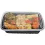 50-Pack Meal prep plastic microwavable food containers for meal prepping With Lids 28 oz. 1 Compartment Black Rectangular Reusable Storage Lunch Boxes -BPA-Free Food Grade -Freezer & Dishwasher Safe 50-Pack Meal prep plastic microwavable food containers for meal prepping With Lids 28 oz. 1 Compartment Black Rectangular Reusable Storage Lunch Boxes -BPA-Free Food Grade -Freezer & Dishwasher Safe