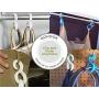FusionBrands GoHook, Green - Versatile Magnetic Hooks Hold Essential Go-To Items in the Kitchen, Bathrooms, Closets, and On the Go-Flexible S Hook Design is Portable, Easy to Use, and Holds Up to 3lbs