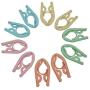 iSuperb Pack of 10 Folding Clothes Hangers Travel Portable Drying Rack