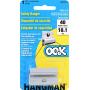 OOK 55314 Hangman Wall Hanger with Friction Bumpers, Supports Up to 40 Pounds