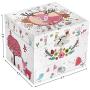 SONGMICS Ballerina Musical Jewelry Box, Wind-Up Music Storage Boxes with Pullout Drawer, Elk Theme, Gift for Kids, White UJMC014PK SONGMICS Ballerina Musical Jewelry Box, Wind-Up Music Storage Boxes with Pullout Drawer, Elk Theme, Gift for Kids, White UJMC014PK