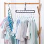 NUOCHEN Hangers Magic Multi-Port Support Circle Clothes Hanger Clothes Drying Rack Multifunction Plastic Clothes Hangers Home Storage Hangers (Color : Gray) NUOCHEN Hangers Magic Multi-Port Support Circle Clothes Hanger Clothes Drying Rack Multifunction Plastic Clothes Hangers Home Storage Hangers (Color : Gray)