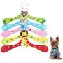 Pet Dog Child Clothes Hanger Cartoon Design Animal Cute Wooden Hangers 10Pc Random Color