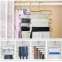 5pcs Stainless Steel Trousers Hanger Clothes Closet Belt Holder Rack 5 Layers Saving Space Shelf Organizer Storage Rack 5pcs Stainless Steel Trousers Hanger Clothes Closet Belt Holder Rack 5 Layers Saving Space Shelf Organizer Storage Rack