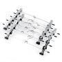 MingXiao New 10PC Stainless Steel Clip Clothes Stand Hanger Pants Skirt Kid Clothes Grip