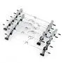 MingXiao New 10PC Stainless Steel Clip Clothes Stand Hanger Pants Skirt Kid Clothes Grip