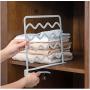 5pcs Closet Shelf Dividers Wardrobe Partition Shelves Divider Clothes Wire Shelving Hangers for Clothes