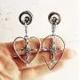 ear weights for stretched ears hangers 2g 4g 0g 00g stretching