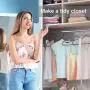 HOUSE DAY Velvet Hangers Non-Slip Velvet Hangers -50 Pack- Heavy Duty Velvet Suit Hangers Velvet Space Saving Non Slip Clothes Hangers,Grey (Renewed) HOUSE DAY Velvet Hangers Non-Slip Velvet Hangers -50 Pack- Heavy Duty Velvet Suit Hangers Velvet Space Saving Non Slip Clothes Hangers,Grey (Renewed)