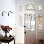 10 pcs Wall Mounted Bracket Iron Hooks - Metal Decorative Hangers for Hanging Lantern Planter Bird Feeders Coat Indoor Outdoor Rustic Home Decor, Screws Included(Black) 10 pcs Wall Mounted Bracket Iron Hooks - Metal Decorative Hangers for Hanging Lantern Planter Bird Feeders Coat Indoor Outdoor Rustic Home Decor, Screws Included(Black)