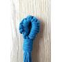 Macrame Plant Hanger // Hand cut copper beads Hanger // Christine