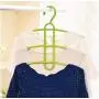 Multifunctional Clothes Hanger Creative Fishbone 3 Layer Anti-Skid Plastic Clothes Rack Wardrobe Clothes Hanger 10pcs Random Color Multifunctional Clothes Hanger Creative Fishbone 3 Layer Anti-Skid Plastic Clothes Rack Wardrobe Clothes Hanger 10pcs Random Color