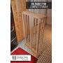 Large Wooden Clothes Drying Rack by Benson Wood Products