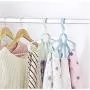 5 Ring Hole Tie Belt Clothes Hanger Necktie Scarf Holder Storage Rack Closet Organizer Space Saving Holder 5pcs Random Color 5 Ring Hole Tie Belt Clothes Hanger Necktie Scarf Holder Storage Rack Closet Organizer Space Saving Holder 5pcs Random Color