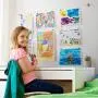 March Brands | Art Display Kids | Art Hanging Kit with Clips